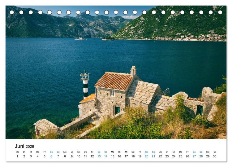 Produktbild: Juwelen des Balkans (Tischkalender 2026 DIN A5 quer), CALVENDO Monatskalender