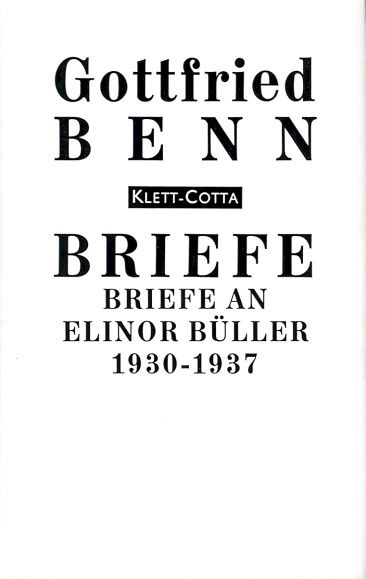 Produktbild: Briefe an Elinor B&uuml;ller 1930 - 1937