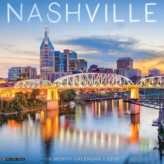 Produktbild: Nashville 2026 Wall Calendar