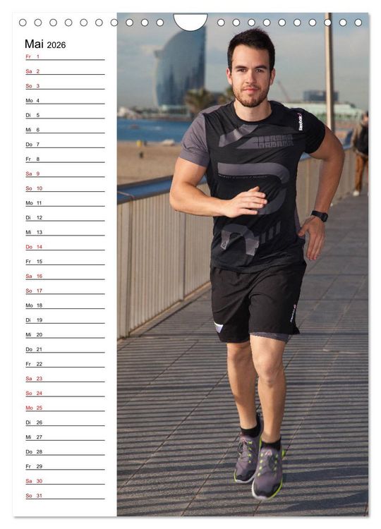 Produktbild: Der Laufplaner (Wandkalender 2026 DIN A4 hoch), CALVENDO Monatskalender