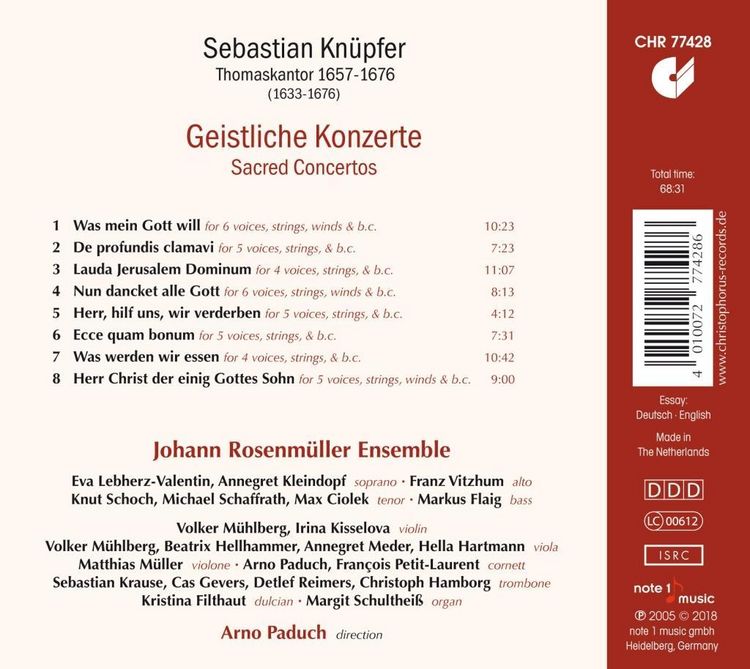 Produktbild: Geistliche Konzerte