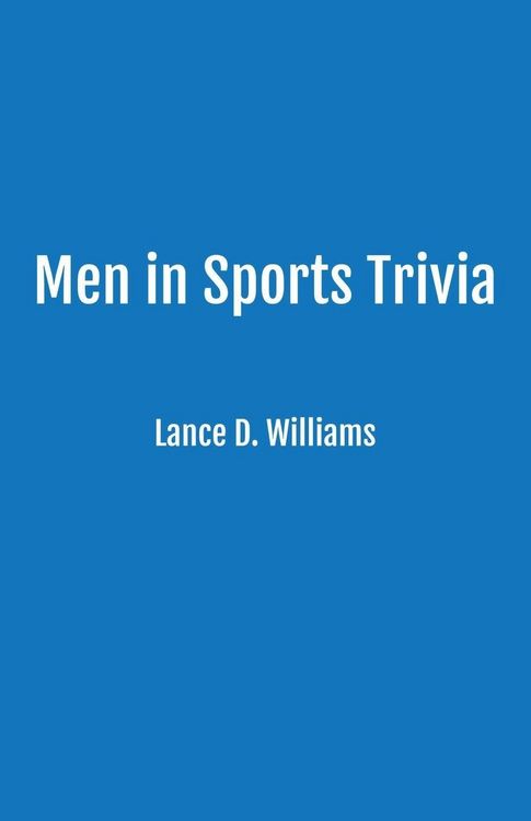 Produktbild: Men in Sports Trivia