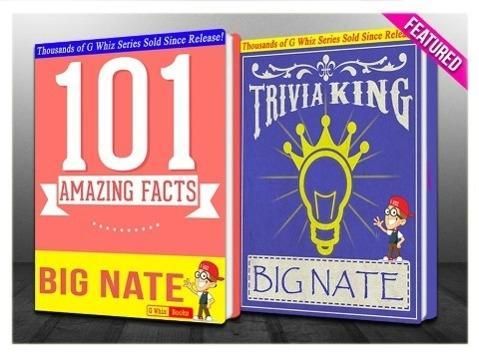 Produktbild: Big Nate - 101 Amazing Facts & Trivia King! (GWhizBooks.com)