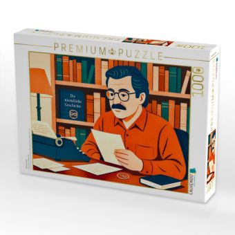 Produktbild: CALVENDO Puzzle Michael Ende | 1000 Teile Lege-Gr&ouml;&szlig;e 64x48cm Foto-Puzzle f&uuml;r gl&uuml;ckliche Stunden