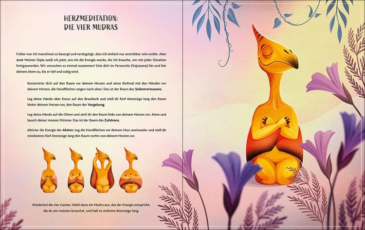 Produktbild: Kinder-Yoga f&uuml;r kleine Dinos