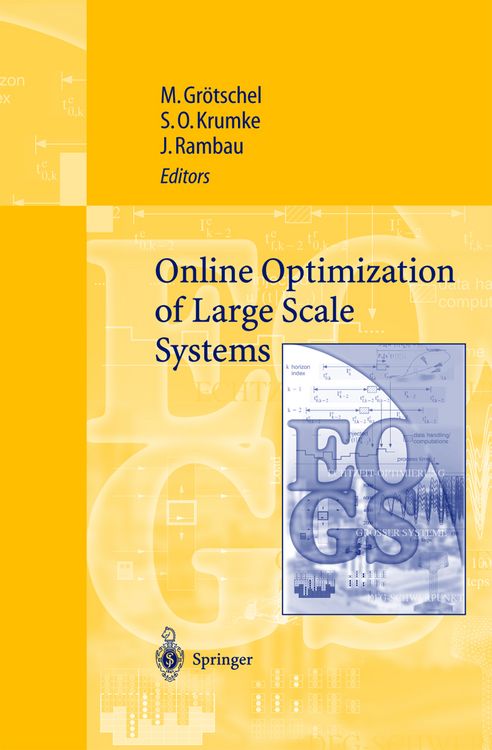 Produktbild: Online Optimization of Large Scale Systems