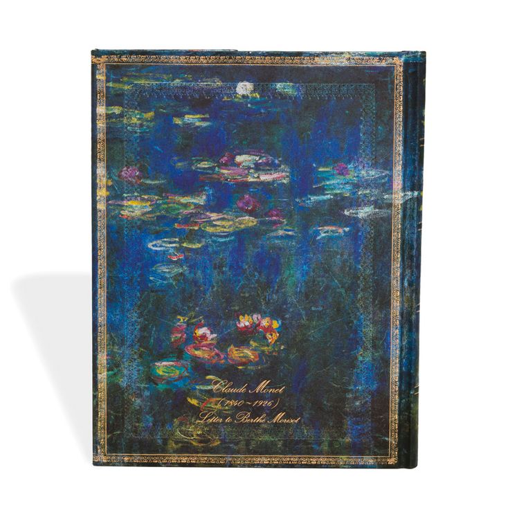 Produktbild: Hardcover Notizbuch Monet (Seerosen), Brief an Morisot, Ultra, Unliniert