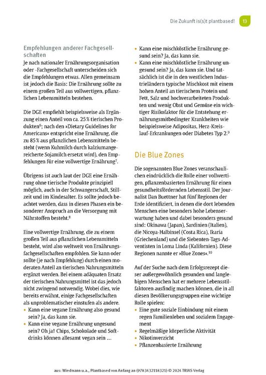 Produktbild: Plantbased von Anfang an: Baby & Kleinkind, Schwangerschaft & Stillzeit