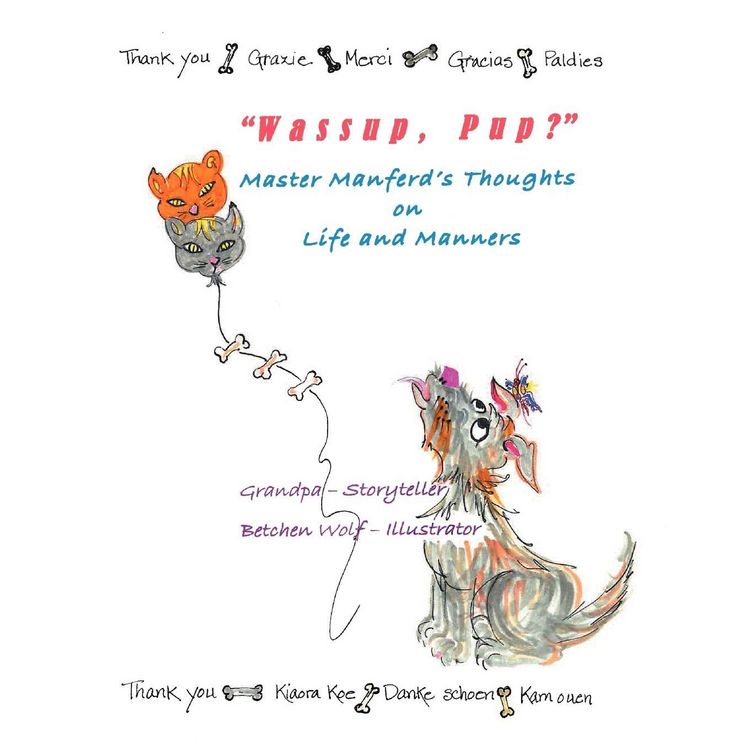 Produktbild: Wassup, Pup? Master Manfred's Thoughts on Life and Manners