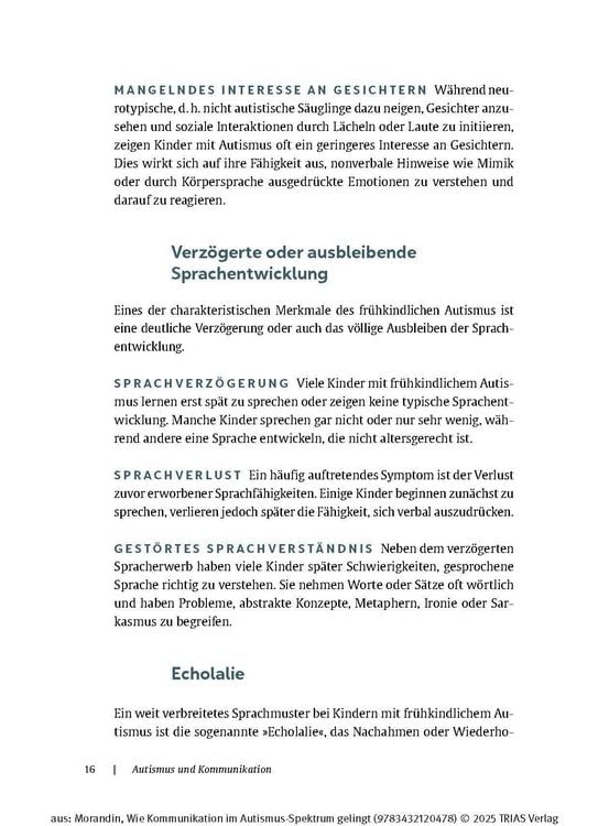Produktbild: Wie Kommunikation im Autismus-Spektrum gelingt