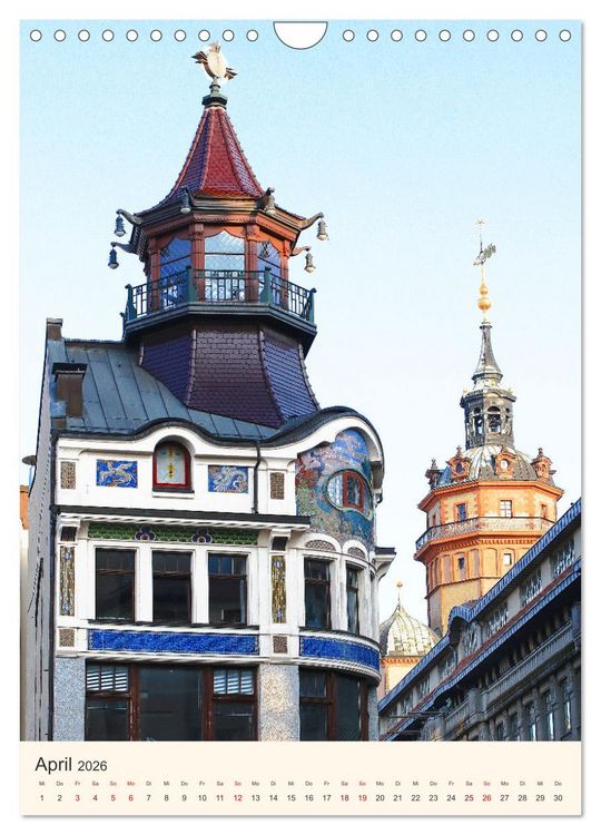 Produktbild: Leipzig - In der Altstadt (Wandkalender 2026 DIN A4 hoch), CALVENDO Monatskalender