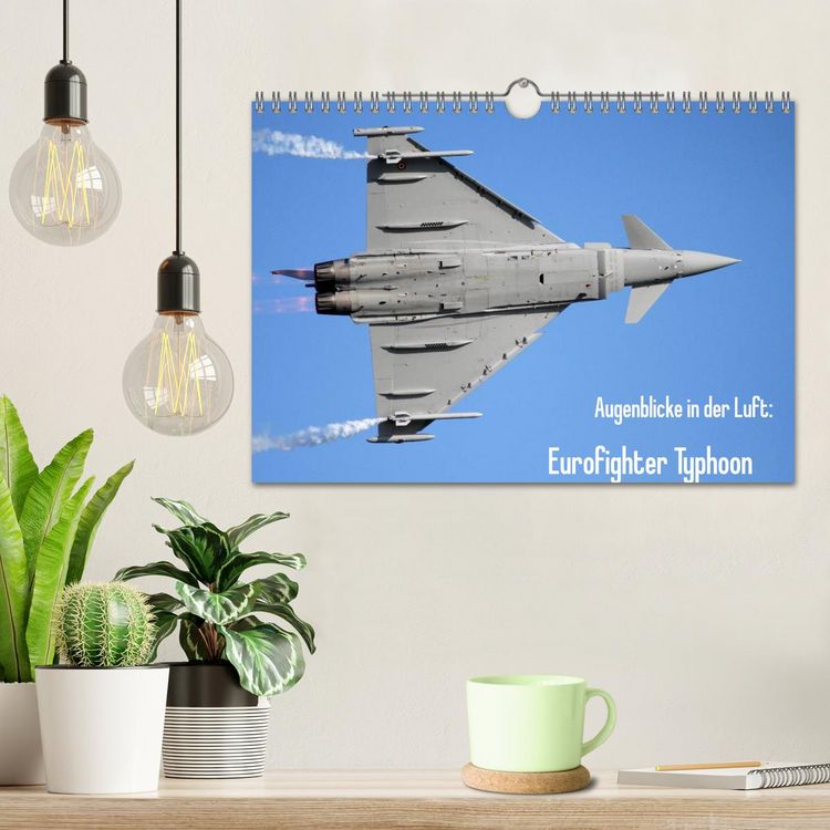 Produktbild: Augenblicke in der Luft: Eurofighter Typhoon (Wandkalender 2026 DIN A4 quer), CALVENDO Monatskalender