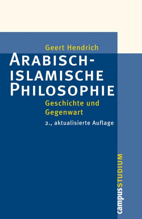 Produktbild: Arabisch-islamische Philosophie