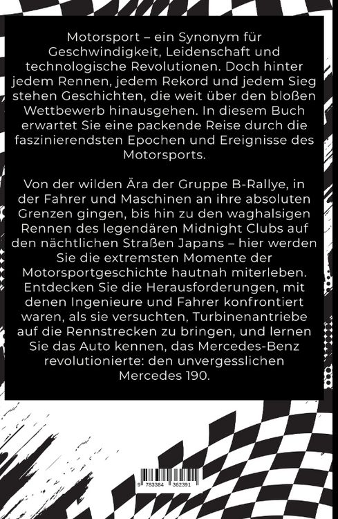Produktbild: Faszinierende Geschichten des Motorsports