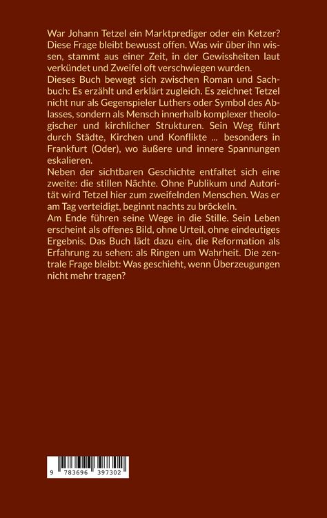 Produktbild: Tetzel, Ketzer im Auftrag des Papstes
