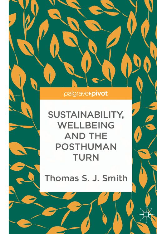 Produktbild: Sustainability, Wellbeing and the Posthuman Turn