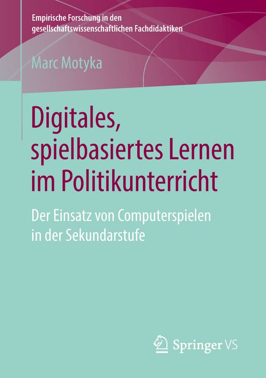 Produktbild: Digitales, spielbasiertes Lernen im Politikunterricht