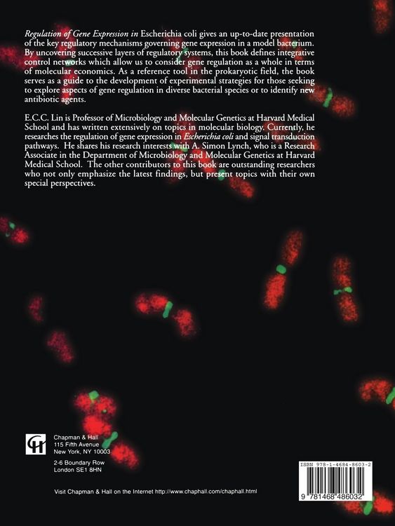 Produktbild: Regulation of Gene Expression in Escherichia coli