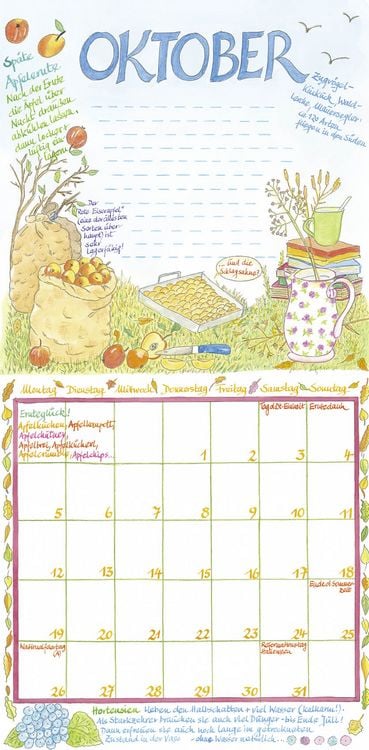 Kohwagner Merkkalender Mein buntes Jahr