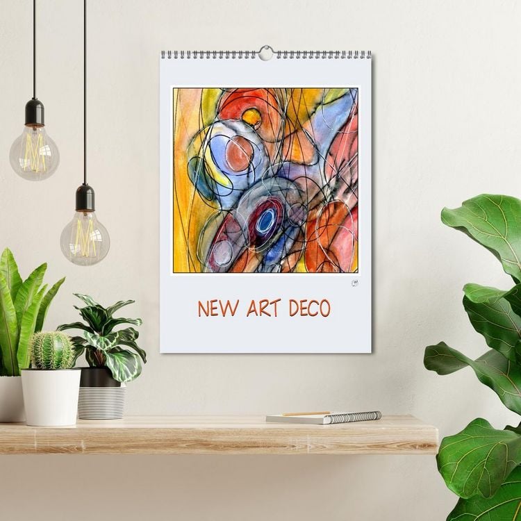 Produktbild: New Art Deco (Wandkalender 2026 DIN A3 hoch), CALVENDO Monatskalender
