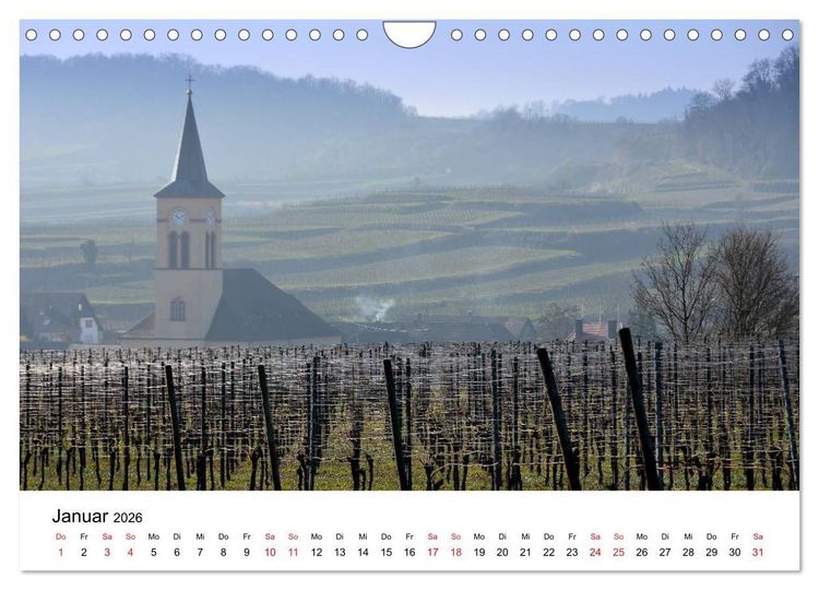 Produktbild: Impressionen vom Kaiserstuhl (Wandkalender 2026 DIN A4 quer), CALVENDO Monatskalender