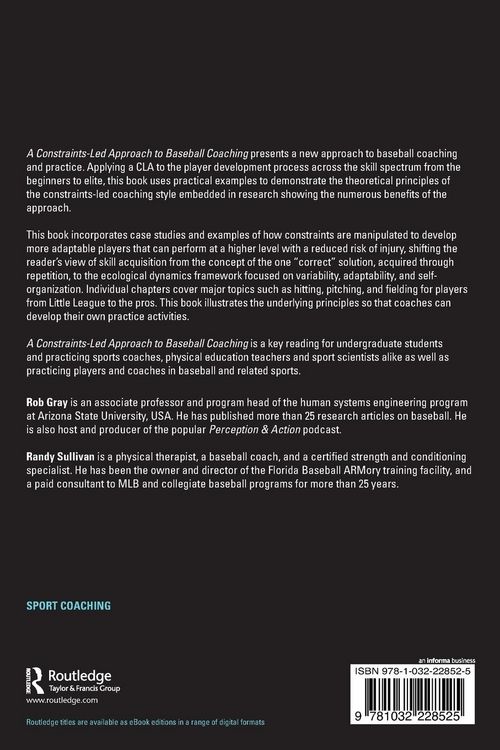 Produktbild: A Constraints-Led Approach to Baseball Coaching