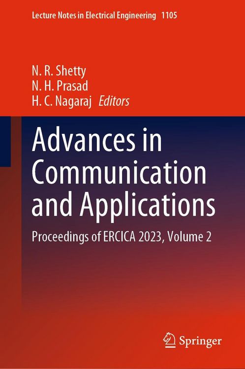 Produktbild: Advances in Communication and Applications