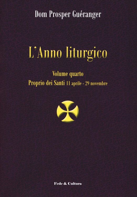 Produktbild: Proprio dei santi 11 aprile-29 novembre