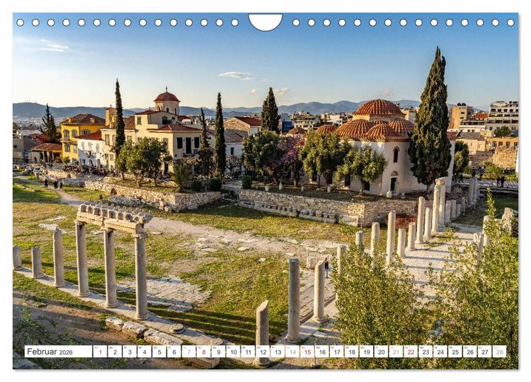 Produktbild: Griechenland - Athen (Wandkalender 2026 DIN A4 quer), CALVENDO Monatskalender