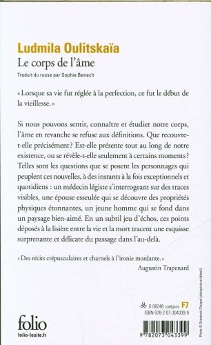 Produktbild: Le corps de l'&acirc;me : nouveaux r&eacute;cits