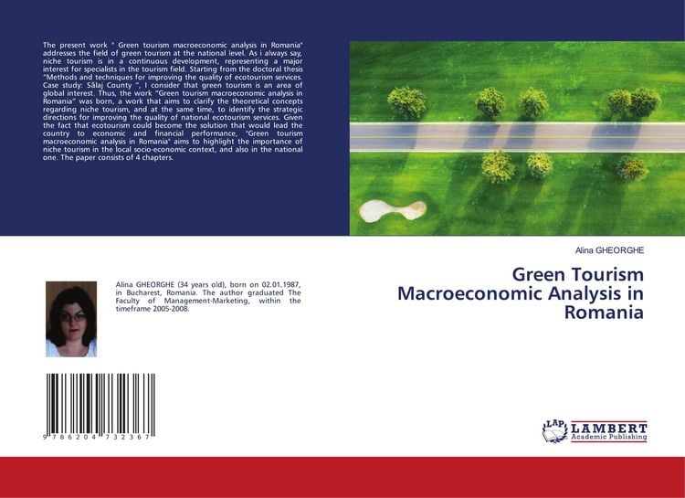 Produktbild: Green Tourism Macroeconomic Analysis in Romania