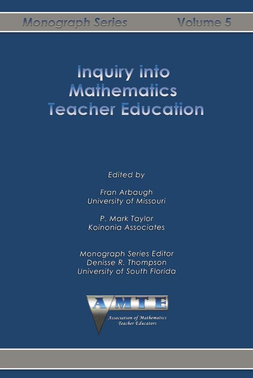 Produktbild: Inquiry into Mathematics Teacher Education