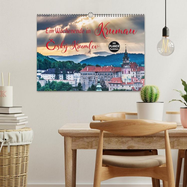 Produktbild: Ein Wochenende in Krumau (Wandkalender 2026 DIN A3 quer), CALVENDO Monatskalender