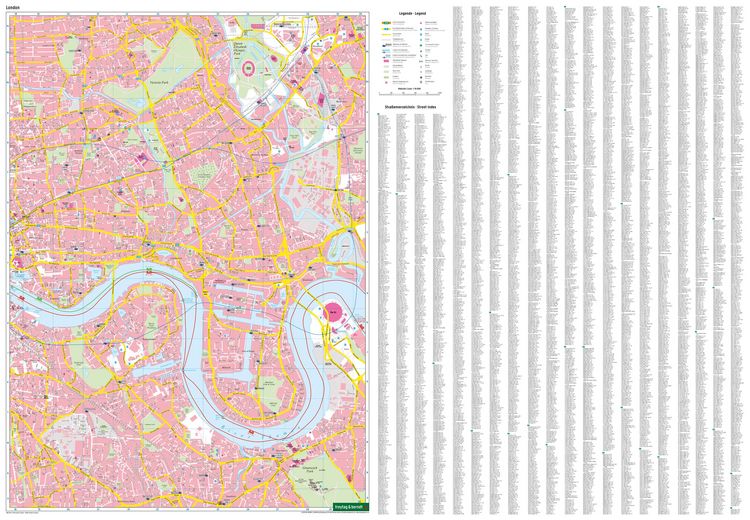 Produktbild: freytag & berndt Stadtplan London 1:10.000