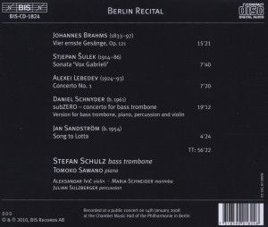 Produktbild: Berlin Recital