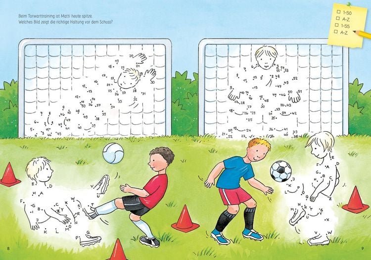 Produktbild: Von Punkt zu Punkt. Fu&szlig;ballfieber