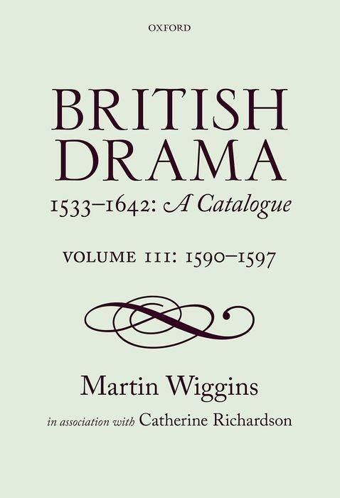 Produktbild: British Drama 1533-1642 a Cata