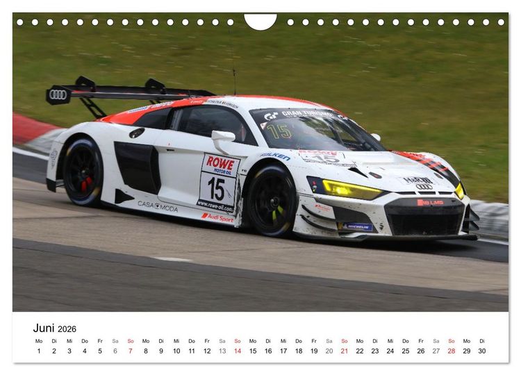 Produktbild: VLN Langstrecken Meisterschaft (Wandkalender 2026 DIN A4 quer), CALVENDO Monatskalender