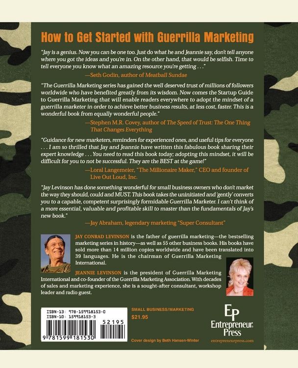 Produktbild: Startup Guide to Guerrilla Marketing