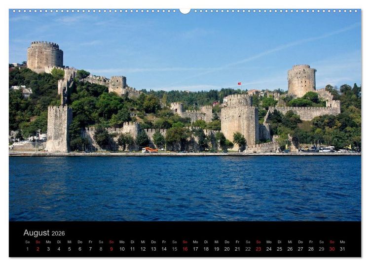 Produktbild: Istanbul Highlights (Wandkalender 2026 DIN A2 quer), CALVENDO Monatskalender