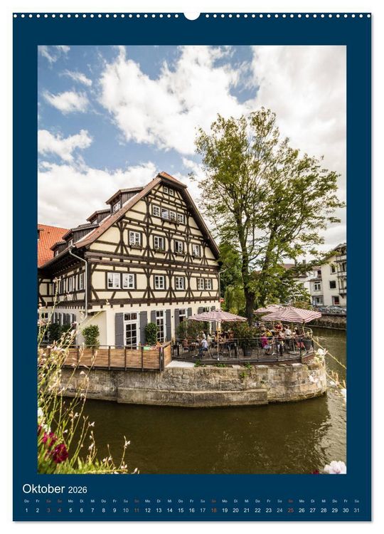 Produktbild: Esslingen am Neckar - Sehenswertes (hochwertiger Premium Wandkalender 2026 DIN A2 hoch), Kunstdruck in Hochglanz