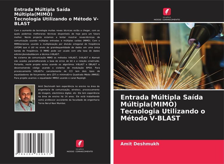 Produktbild: Entrada M&uacute;ltipla Sa&iacute;da M&uacute;ltipla(MIMO) Tecnologia Utilizando o M&eacute;todo V-BLAST