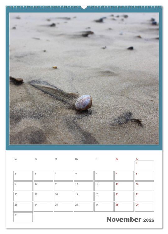 Produktbild: Pur maritim (Wandkalender 2026 DIN A2 hoch), CALVENDO Monatskalender
