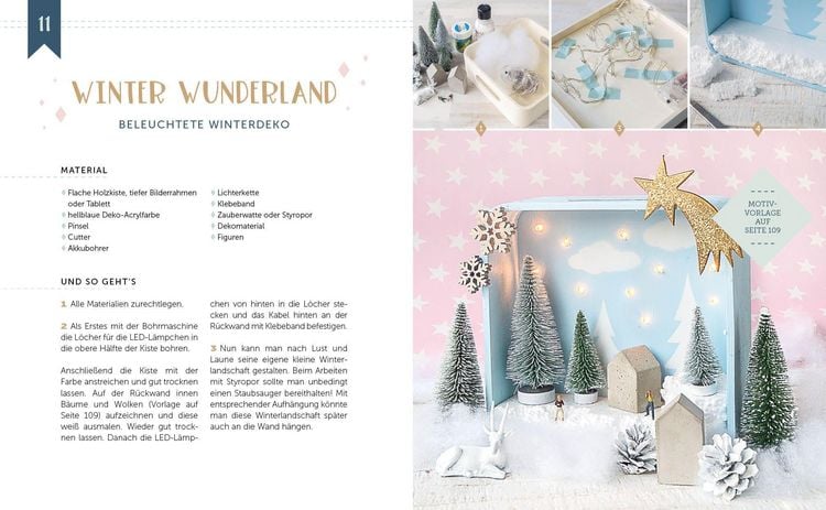 Produktbild: Mein Adventskalender-Buch: DIY Christmas