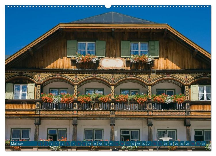 Produktbild: Bayern - Sehensw&uuml;rdigkeiten vom Allg&auml;u bis zum K&ouml;nigssee (hochwertiger Premium Wandkalender 2027 DIN A2 quer), Kunstdruck in Hochglanz