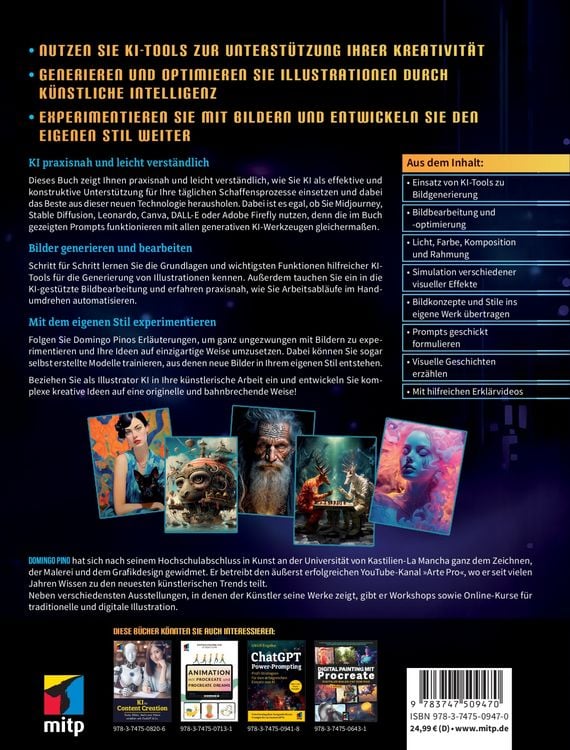Produktbild: K&uuml;nstliche Intelligenz f&uuml;r Illustratoren und Kreative