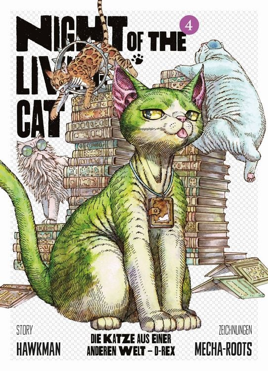 Produktbild: Night of the Living Cat 04 - Die Katze aus einer anderen Welt - D-Rex