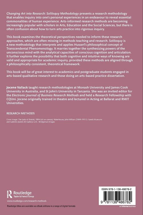 Produktbild: Changing Art into Research