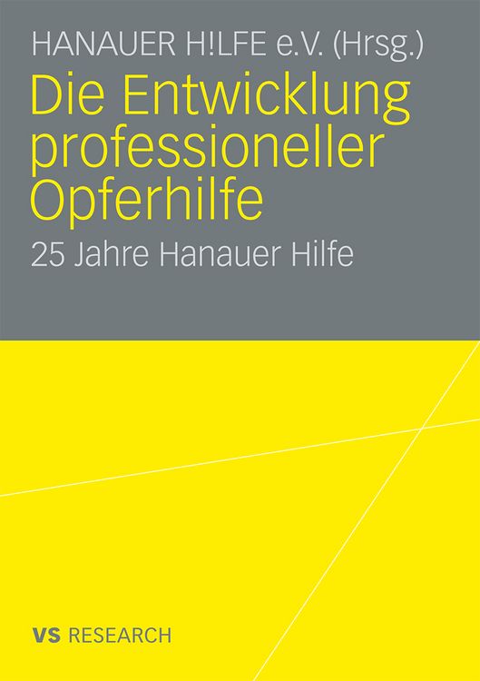 Produktbild: Die Entwicklung professioneller Opferhilfe