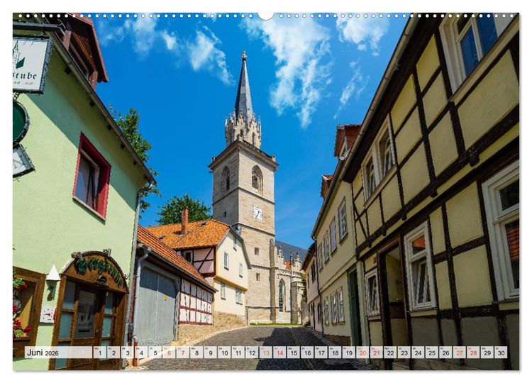 Produktbild: Bad Langensalza Impressionen (hochwertiger Premium Wandkalender 2026 DIN A2 quer), Kunstdruck in Hochglanz
